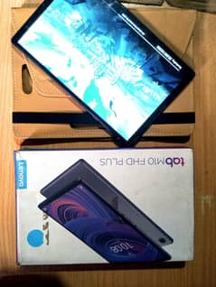 Lenovo M10 tab FHD  puls 4/64 WITH box  with cover