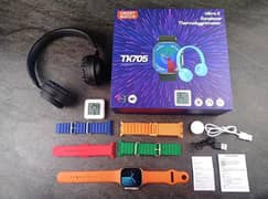 Tk705 Ultra Smart Watch With Headphone
