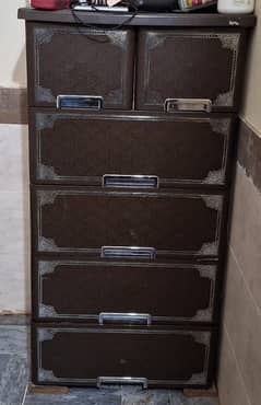 6-Layer Plastic Drawer Cabinet – Ideal for Kids’ Clothes & Toys – Kara