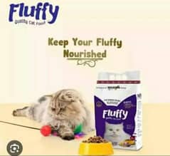 Fluffy Dry cat food