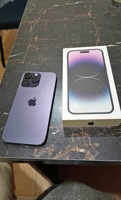 14 pro max, non JV, with original complete box, 256 Gb