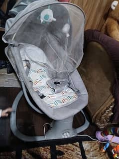 Electric Remote Baby cot available for sale