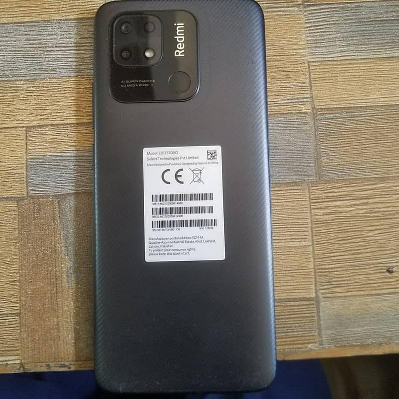 Redmi 10C Mobile with complete box 1