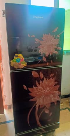 medium size national fridge good condition