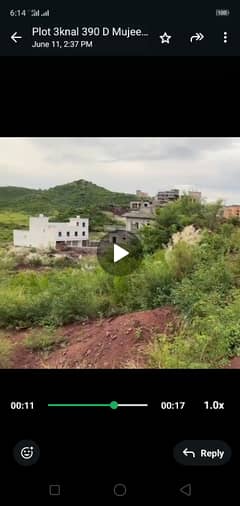 3 knal corner beautiful plot in bani gala