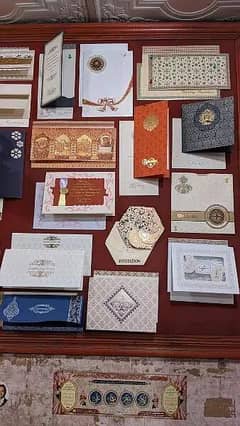Wedding cards, Invitation cards, Bid Boxes, Visiting cards. read add