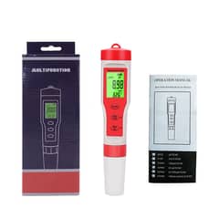 4 in 1 Water Quality Tester PH Meter TDS Meter In Pakistan