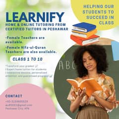 Tuitions in Peshawar from (Females)