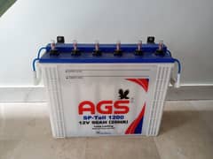 AGS tall tubular battery 12V 90AH - aprox 2 months used