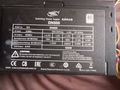 Deepcool Dn500 Watts power supply