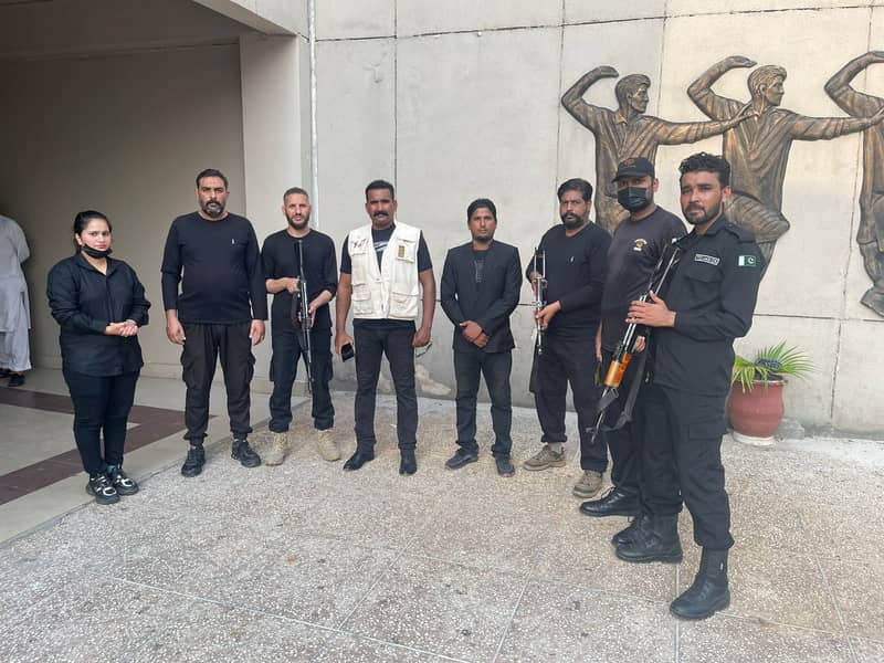 Security Protocol guards / Security Guards Available / Personal Guard 12