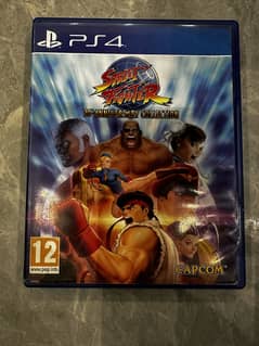 Street fighter ps4 game PlayStation 4 disc