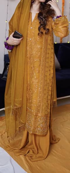 Yellow dress