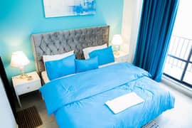 One Bed Apartment Luxury Furnished available for daily Bases in Gulberg Green