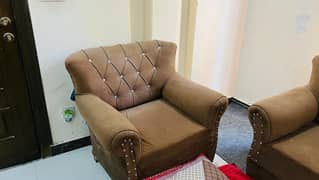Velvet sofa 5 seater