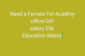 Female Office Job