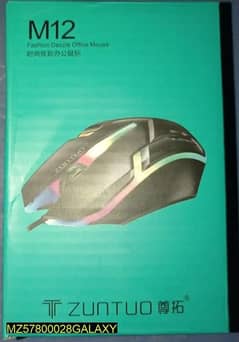 M12 RGB gaming mouse for laptop,PC, MacBook