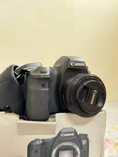 CANON 6D FULL FRAME CAMERA WITH CANON 50MM 1.8 STM LENS
