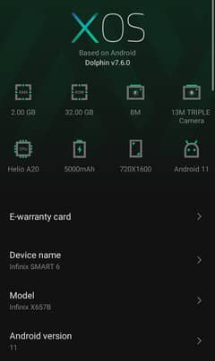 Infinix SMART 6
