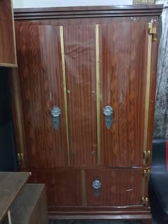 Dressing table+Almari+TV trolley+showcase