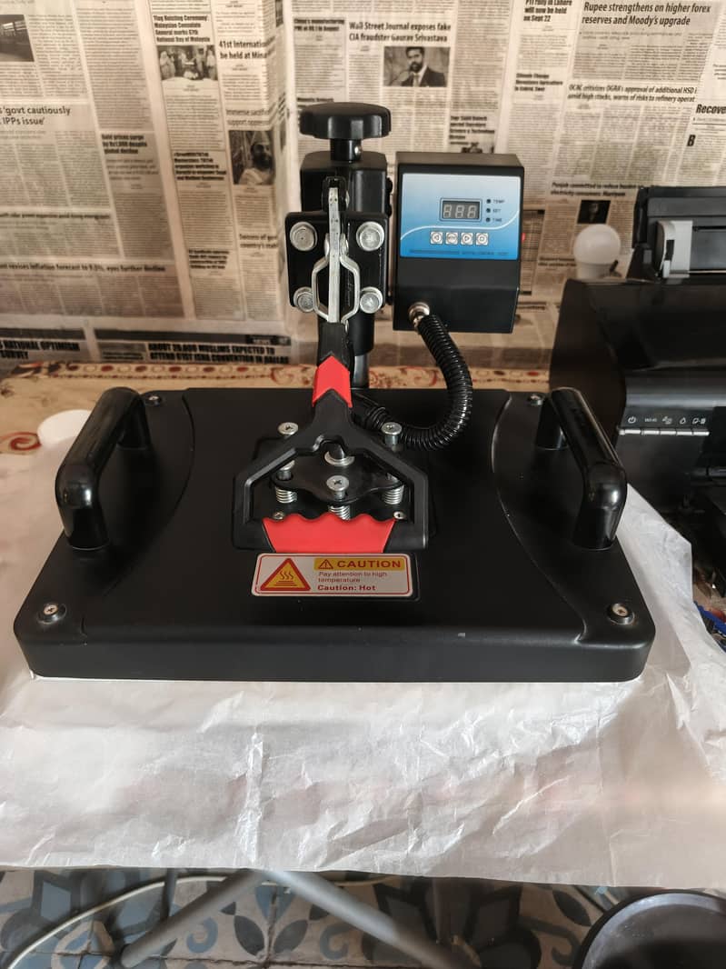 Sublimation Printing complete set up with material 1
