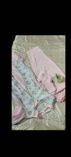 2 pc chiffon suit