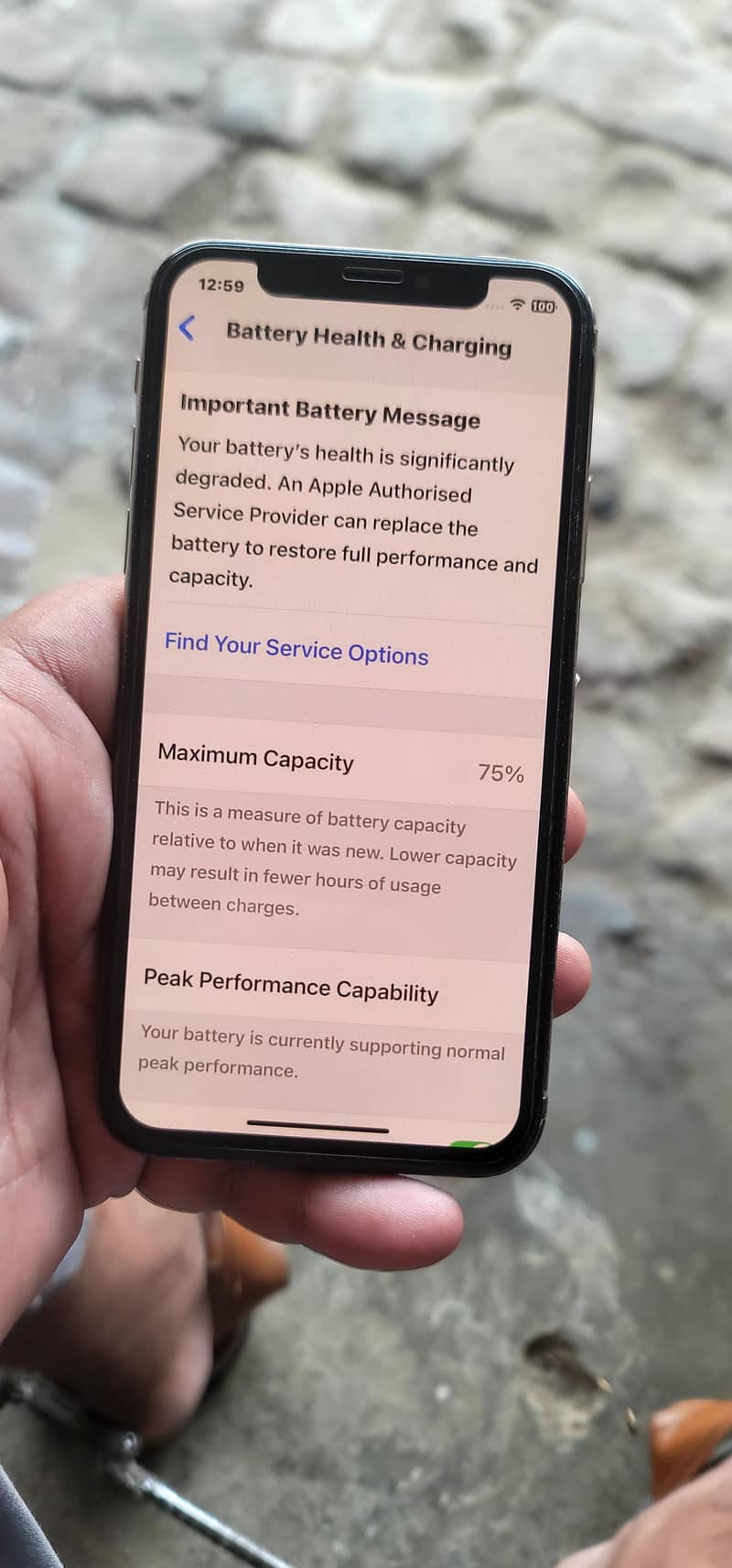 iphone xs non pta 64gb face i. d or vibration wala button not working 6