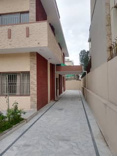 House for rent in F-8 with lawn