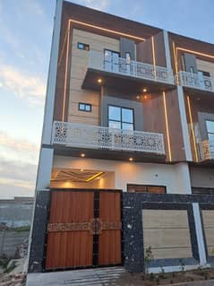 3.5 Marla brand new house is available for rent in hafeez garden housing scheme phase 2 canal road near jallo park Lahore