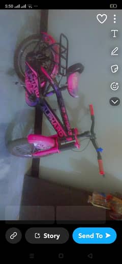 pink baby cycle