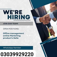 online work available for males and females