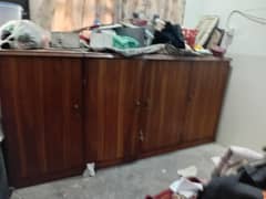4 pice storage cupboard
