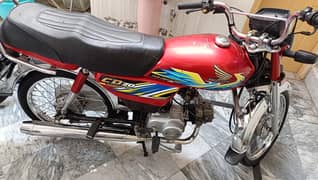 Honda CD 70 2021 model new condition for sale