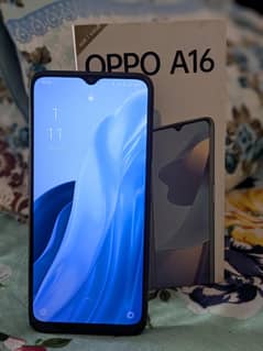 Oppo A16 4/64  condition 10/10 with box & original charger