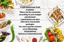 fresh homemade food Islamabad