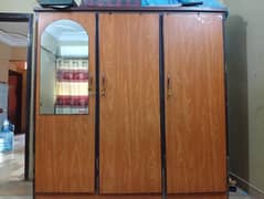 Wooden cuboard .