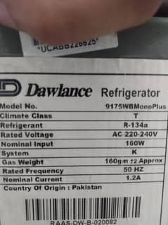 Dawlance Refrigerator