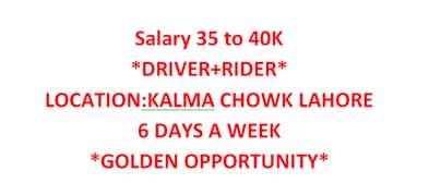 Driver + Rider
