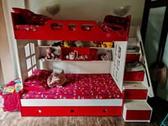 Kids Bunk Bed with New Mattresses