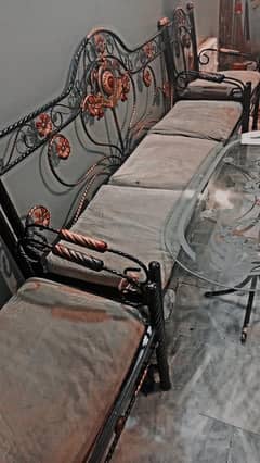 metal sofa