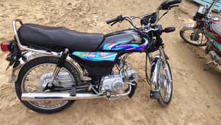 Honda CD 70 black color