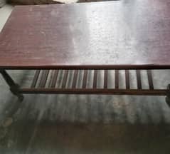 wooden table