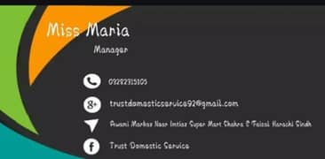 House Maids/Baby Sitter/Driver/Patient Care/Nanny/Helper /Available