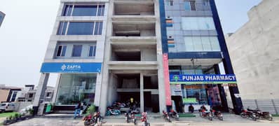 8 Marla Gray Structure Building aspected rent 10 lac