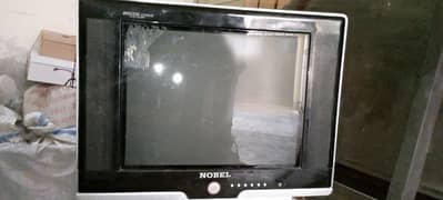 Nobel tv 17 inch condition 10/9 full working corner damaged full work