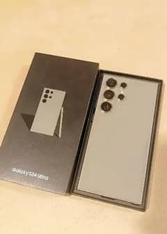 Samsung S24 Ultra, 12GB/256GB, physical Dual SIM,  Non PTA  with box