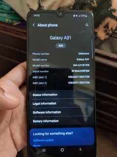 Samsung A31