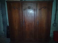 Wooden Wardrobe 3 Doors