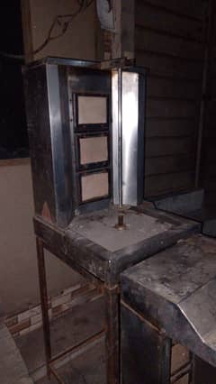 Grill Shawarma machine with stand