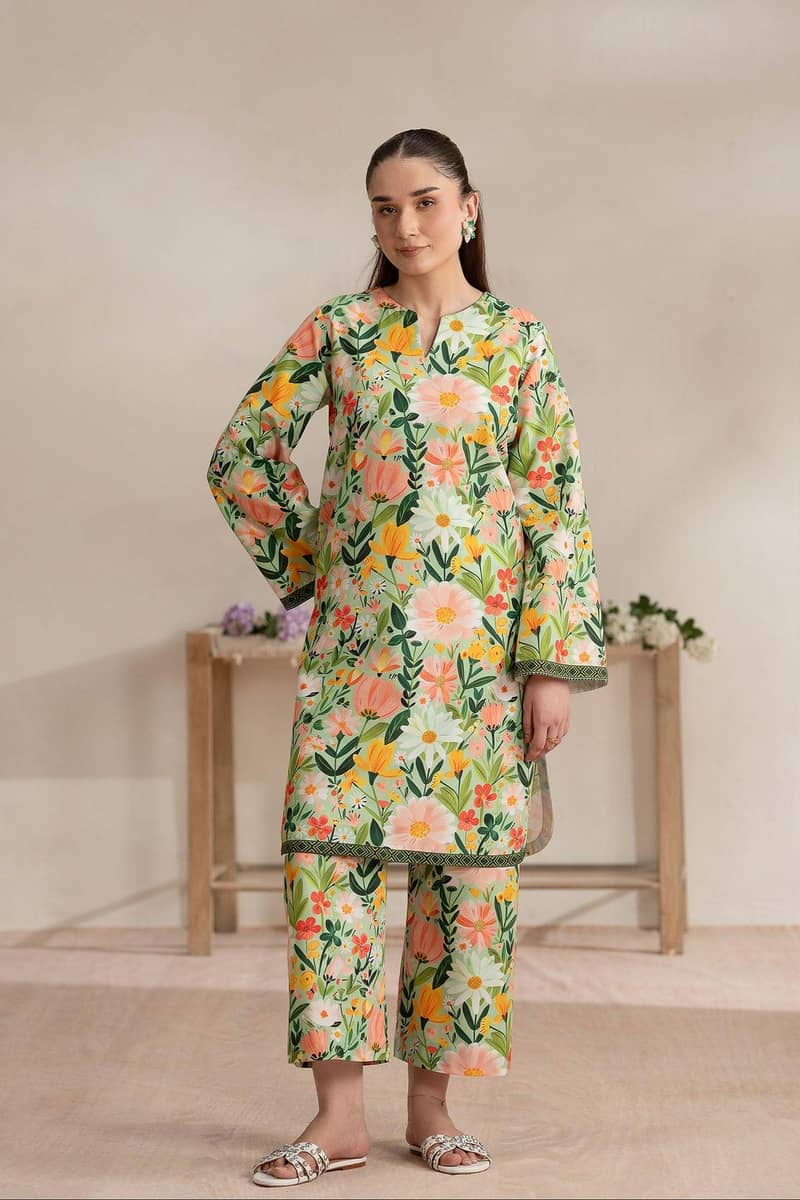 Akbar Aslam coords  2pc stitched suit order now inbox 0